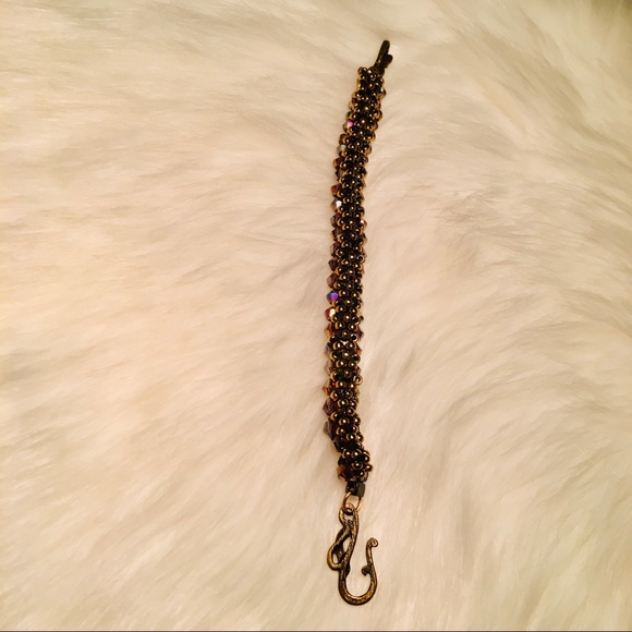 Beautiful hand crafted beaded bracelet - Picture 3 of 4